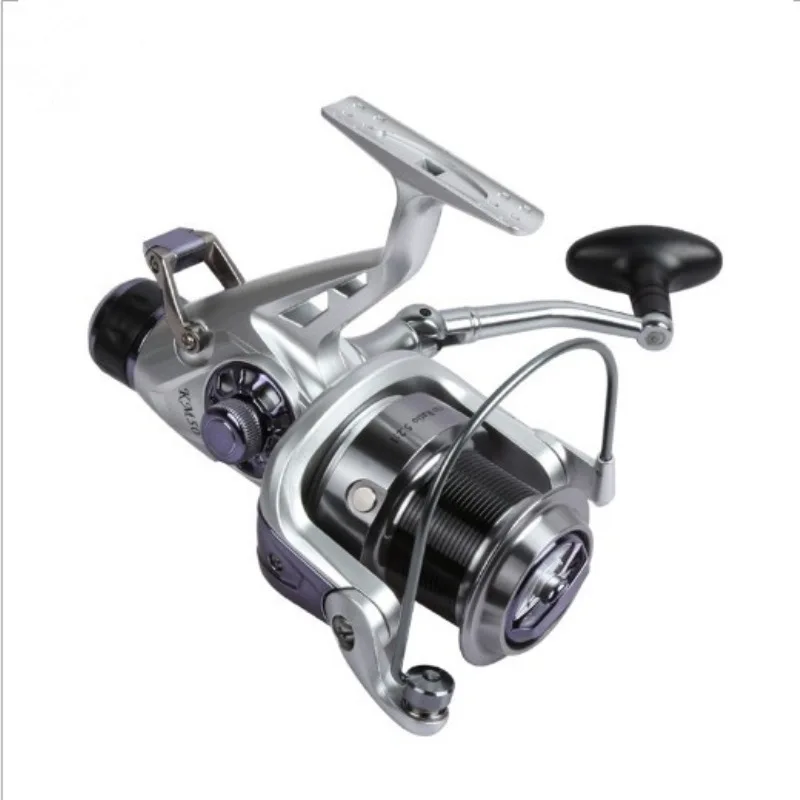 High Speed Front and Rear Brake Guide Stainless Steel Metal Head Fishing Reel Fishing Reel Sea Bream Wheel Throwing Spinning