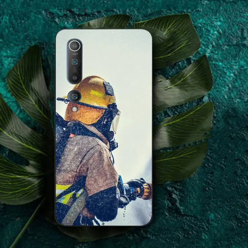 TOPLBPCS Firefighter Heroes Fireman Phone Case for RedMi note 7 8 9 6 5 4 X pro 8T 5A xiaomi leather case cover Cases For Xiaomi