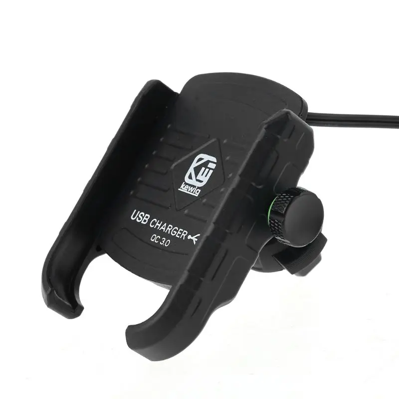 12V 24V 360 градусов автомобильное крепление, устанавливаемое на вентиляционное отверстие в салоне автомобиля держатель для мобильного телефона держатель Благодаря зарядному устройству QC 3,0 USB Зарядное устройство