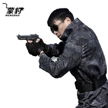 Military Uniform Black Hawk Python Uniforme Military Tactical Suit Combat Shirt Cargo Pants Camouflage Army Hunting Clothing Men
