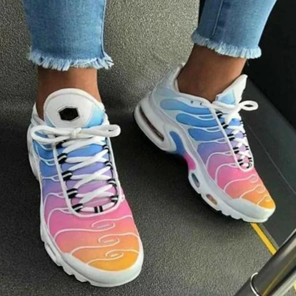 Breathable Sneakers Vulcanize-Shoes Summer Fashion Women Mesh 35-43 Mujer Bling Zapatillas