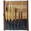 10Pcs Chinese Bamboo Calligraphy Brushes With Pen Curtain Set Writing Brush Tool Calligraphy Ink Art Painting Supplie ► Photo 3/6