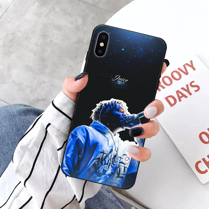 Maiyaca Juice WRLD TPU чехол для телефона Apple iPhone 6 6S 7 8 Plus 5 5S SE X Xs 11 Pro Max XR силиконовый мягкий чехол - Цвет: 8