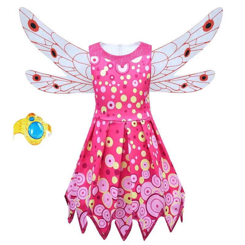 Girls Mia and Me Clothing Set Mia Cosplay Costume Children Birthday Party Carnival Clothes Halloween Costumes for Kids cosplay costume kids girls dress halloween dress outfit