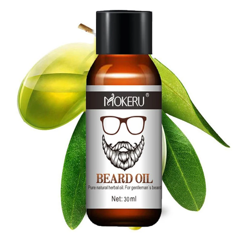 

1pc 30ml 100% Natural Organic Beard Growth Oil For Men Beard Grooming Treatment Shiny Smoothing Beard Care Dropshipping