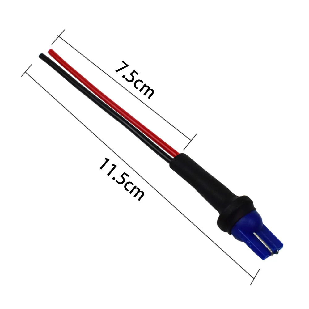 Dyoung 2 шт T10 w5w Вилка Автомобильные аксессуары мужской и женский провод разъем мягкая резиновая лампочка разъем держатель лампы разъем