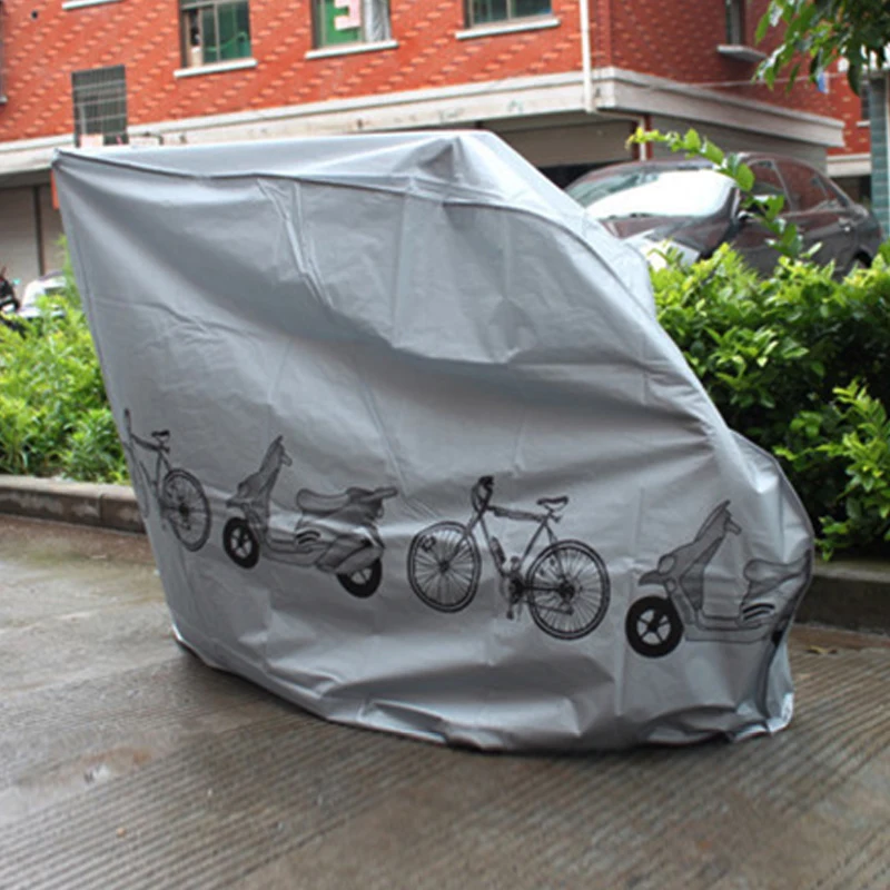 

Waterproof Motorcycle Cover Shelter Rain UV All Weather Protection for Bike Motorbike EDF88