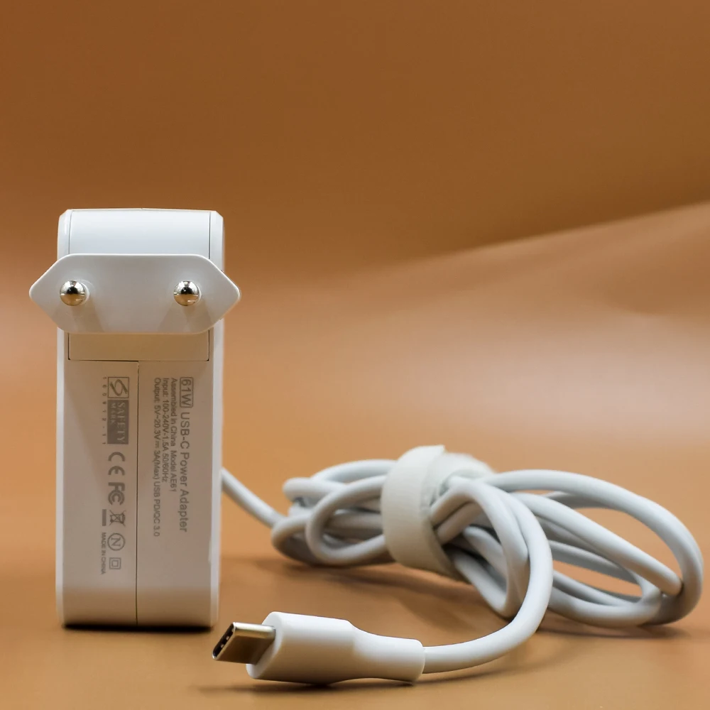 61 Вт USB-C адаптер питания type-C зарядное устройство