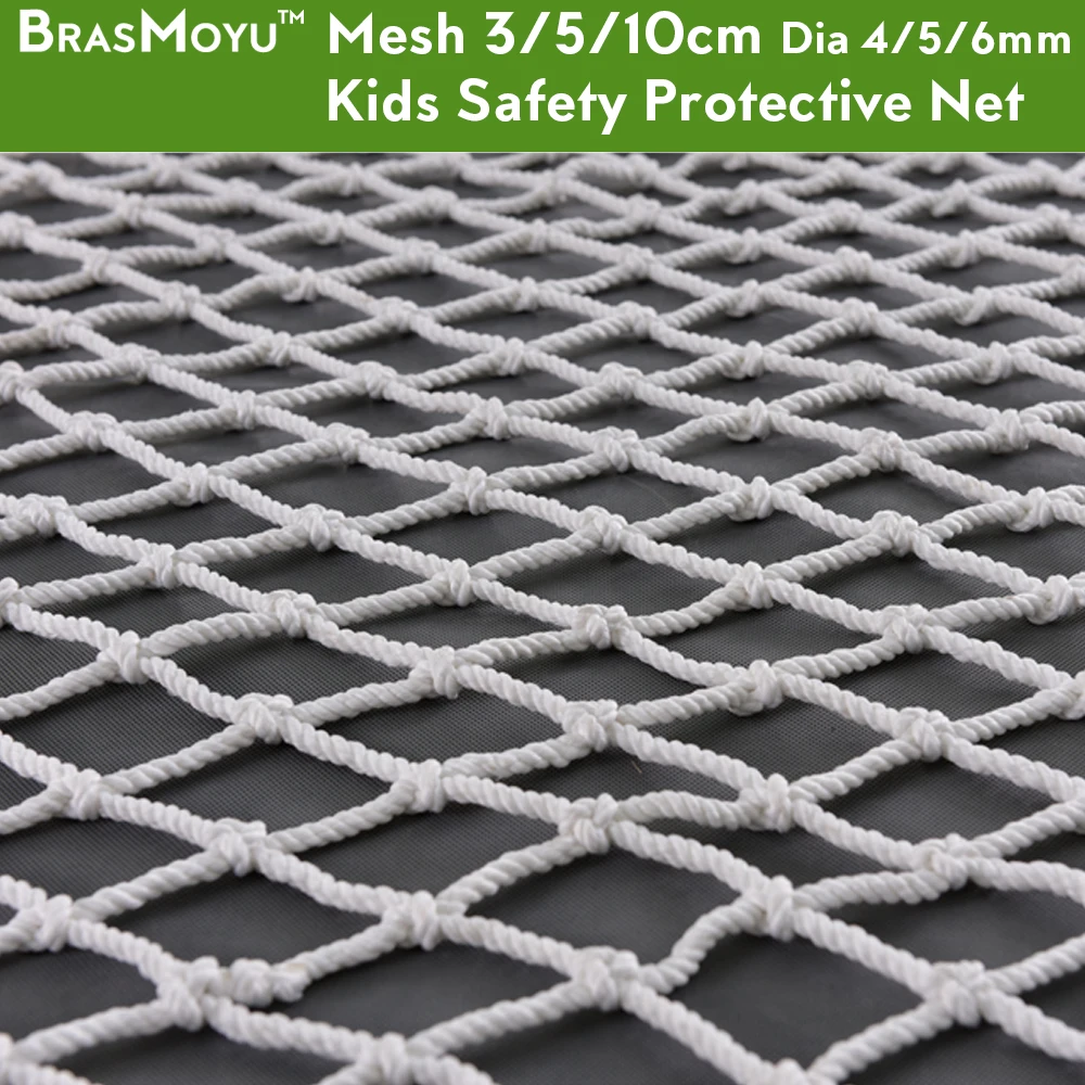 Outdoor Mesh Rope Climbing Netting Heavy Duty Nets Safety Net for Kids Children's Nets Size : 2×4m Twisted Jute Nets for Multiple Uses Can Be Customized size: 6 Mm, Hole 8 Cm Building Nets