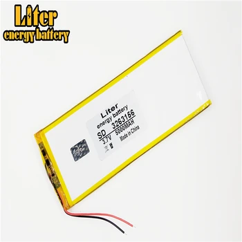 

3263156 3.7V 5000mAh Rechargeable li Polymer Li-ion Battery For 8 inch 9inch Tablet PC Hi8 hi8 pro xv8 DVD DVR