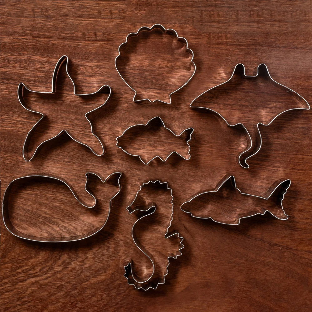 Chubby Seahorse Cookie Cutter - USA Made Ocean Animal Cutter For Baking & Crafts