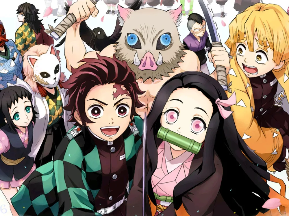 Аниме Demon Slayer Kimetsu no Yaiba аксессуары для косплея Hashibira Inosuke акриловое подвесное ожерелье брелок для ключей с игрушкой подарки