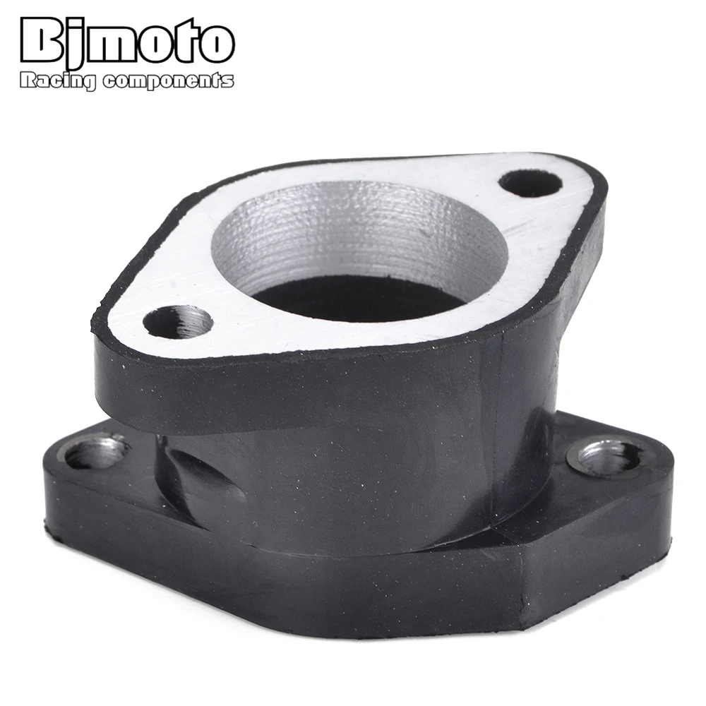 BJMOTO Motorcycle Carburetor Joint Intake Adjuster Interface Adapter For Yamaha 1UY-13586-02 YFM350X Warrior 350 1987-2004