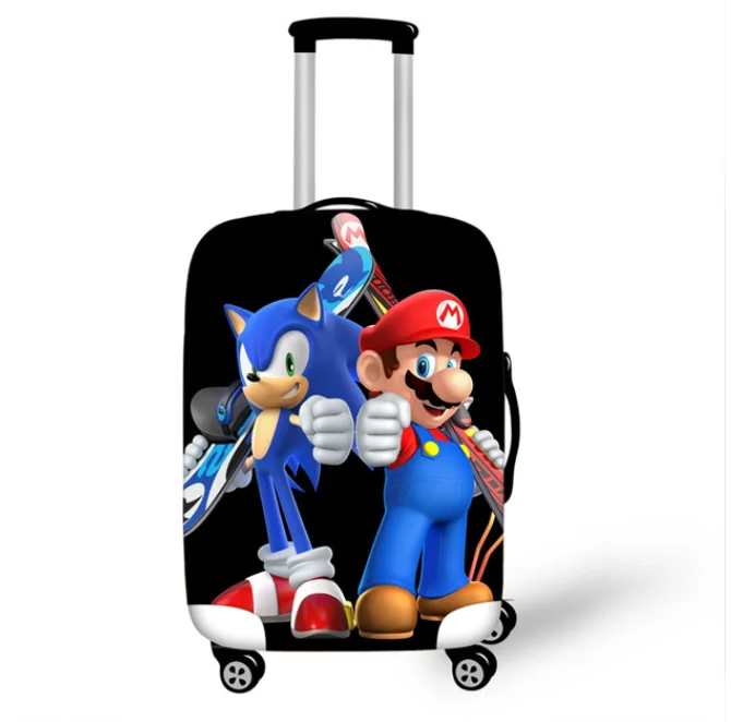 thumbnail image 1 of Nueva funda de equipaje elástica, funda protectora para maletas de superhéroes de cómics, funda gruesa para maletas de 18 a 32 pulgadas, accesorios de viaje, 1 of 5