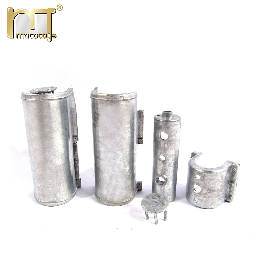 

Mato 1/16 rear metal exhaust for Heng Long 3818-1 RC Germany Tiger 1 tank