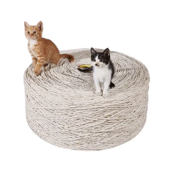 

DIY Cat Scratching Post Sisal Rope For Cat Tree And Tower DIY Desk Foot Stool Chair Legs Binding Rope Material Cat Scratching