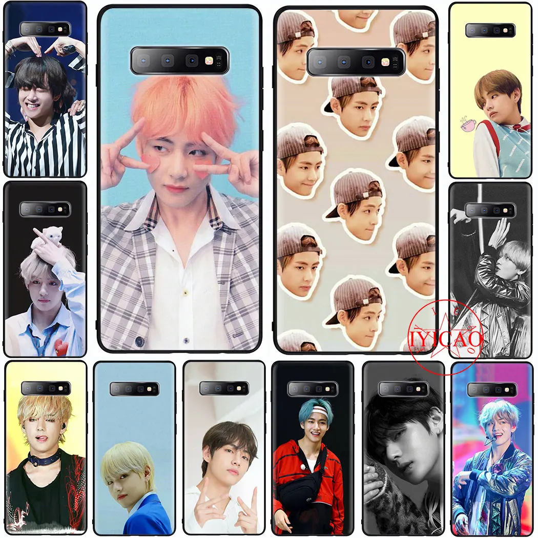 Мягкий чехол Kim Taehyung V для Samsung S6 S7 S8 S9 S10 Edge S10e Note 8 9 10 Plus чехол|Чехлы-накладки| |