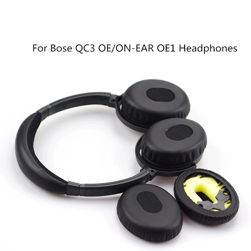 Сменные амбушюры для наушников Bose QC3 QuietComfort 3 мягкие губчатые с эффектом памяти |
