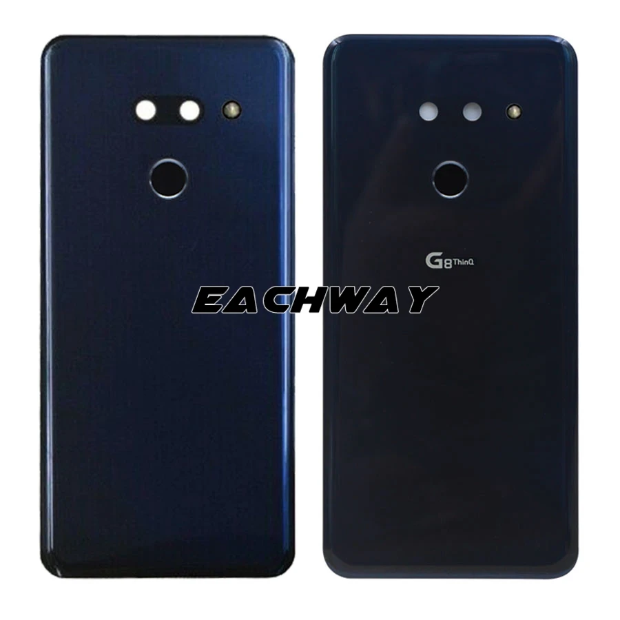Новое оригинальное стекло для LG G8 ThinQ Крышка батарейного отсека двери G820 G820N G820QM7 задняя крышка корпуса G8 с клейкой заменяемой частью