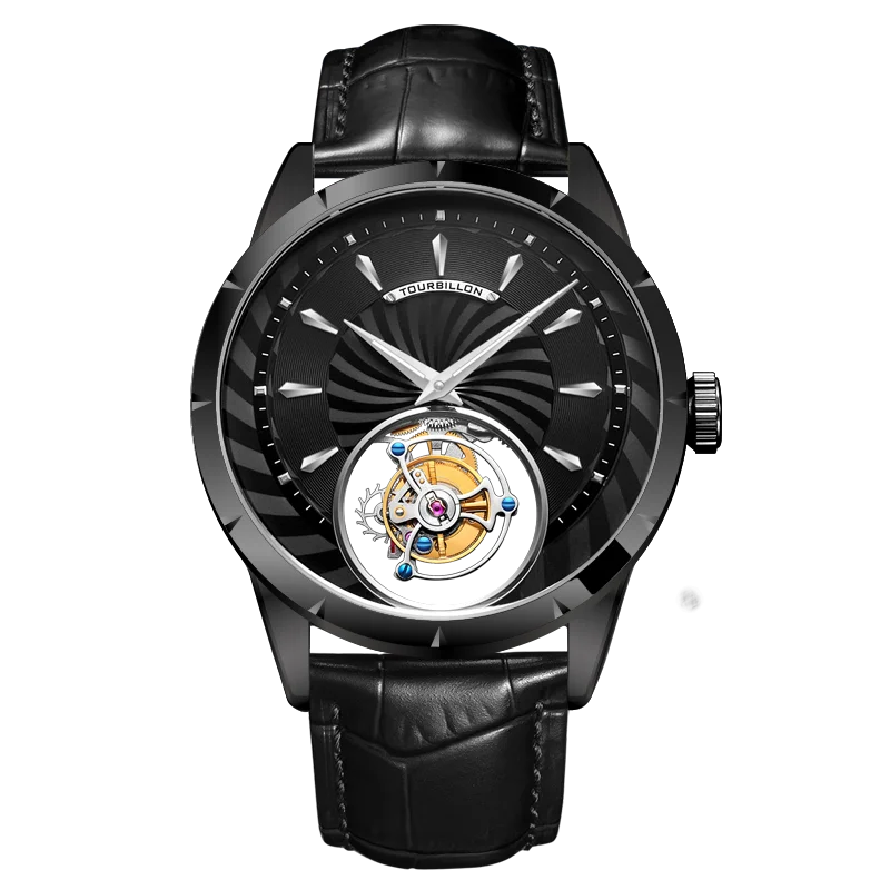 

Tourbillon Watch Fully Automatic Mechanical Sapphire Mirror Luxury Brand High-end Top Men Watch Tough Guy Tourbillon Wristwatch
