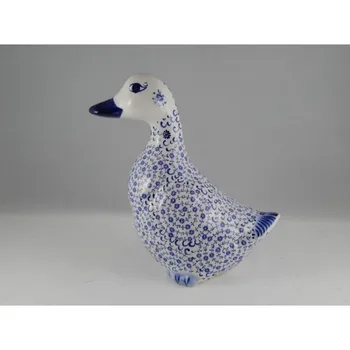 

Hand drawn vintage Turkish ceramic duck