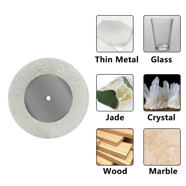 XCAN-hoja de sierra de diamante Mini Circular, 38 Uds., disco de corte de diamante de 16-60mm para herramientas rotativas Dremel 3