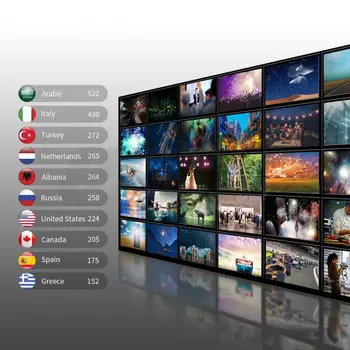 

1 Year IPTV m3u Subscription Europe for Portugal Spain Dutch Sweden Israel enigma2 code PC Smart TV Android Phone Box Free test
