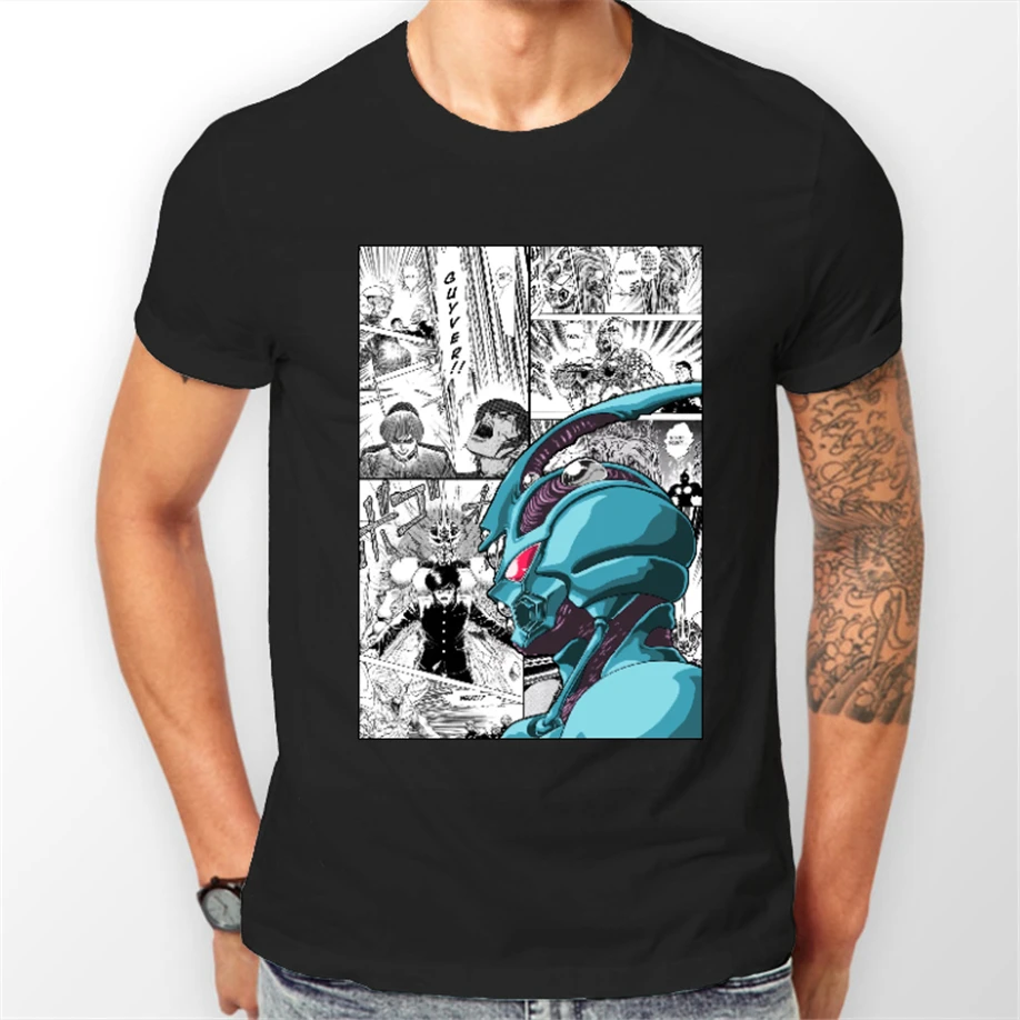 Футболка Guyver Bio Booster Armor с рисунком манги аниме унисекс футболка все размеры