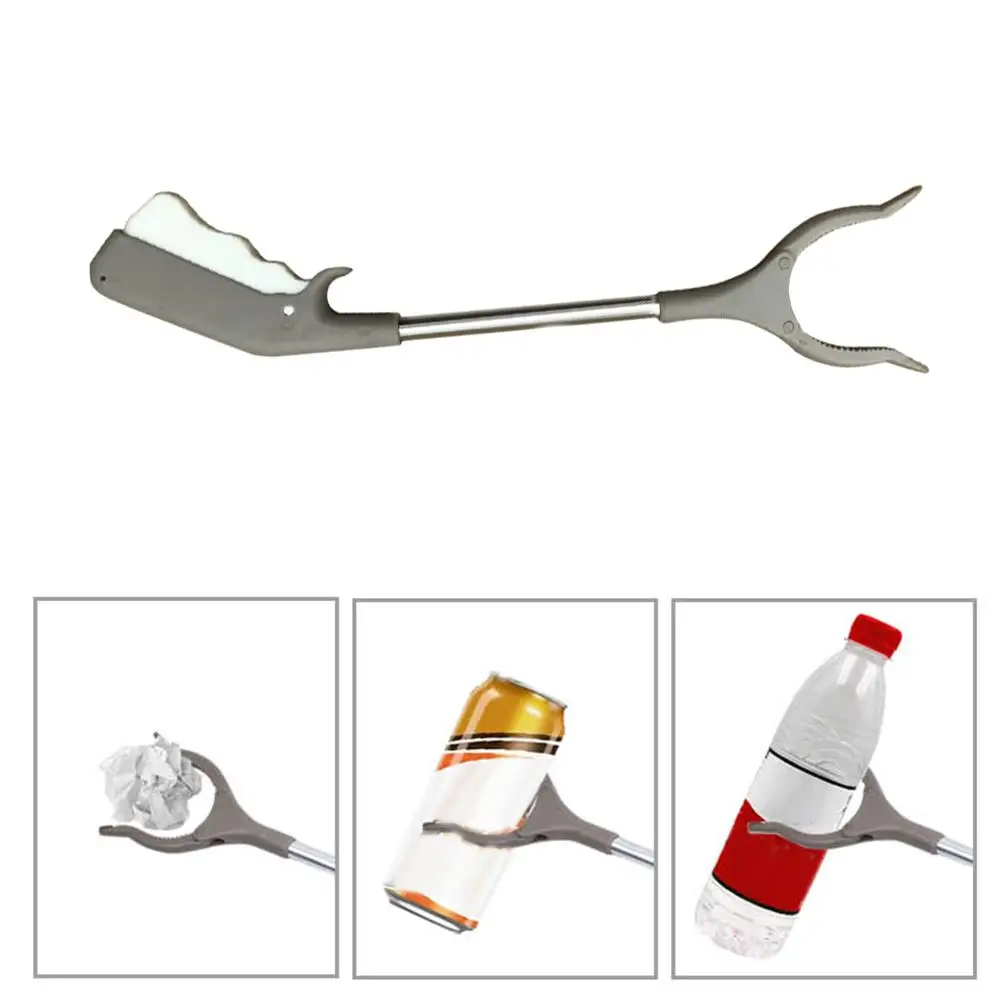 

Stainless Steel Trash Garbage Pick Up Grabber Gripper Reaching Cleaning Tool