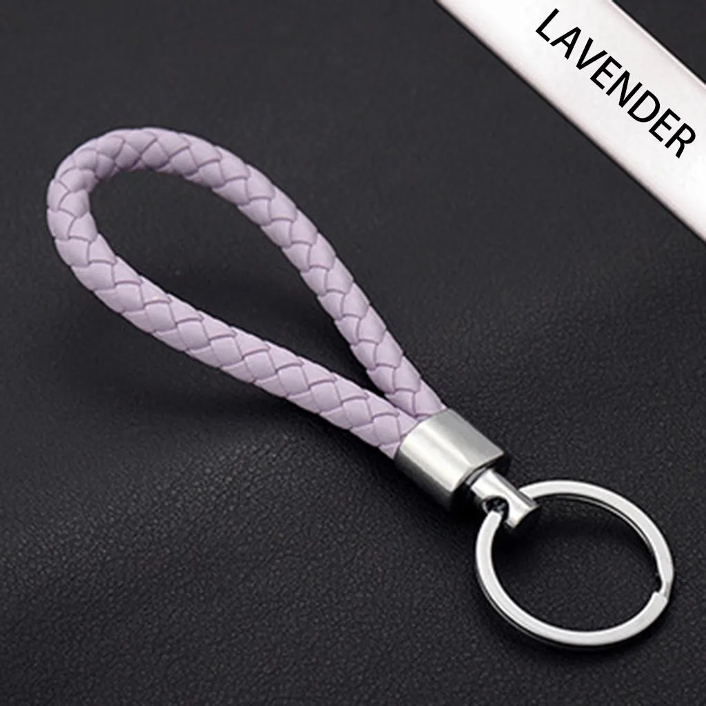 

2019 New Fashion Keychain llaveros Leather Wristlet Car hangings Keychains for Women Girls Key ring Drop ship Whoelsale chaveiro