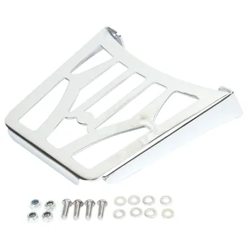 

Moto Sissy Bar Luggage Rack Backrest Chrome For Harley Davidson XL883C XL883R XL1200R XLH883/1200 2004+ XL1200C/1200S 1996-2000