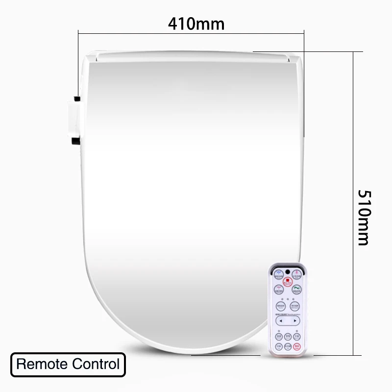 FOHEEL "умное" сиденье для унитаза, электрическое биде, умное биде, тепловая стирка, сухой массаж, "умное" сиденье для унитаза, для детей и пожилых людей - Цвет: Remote Control