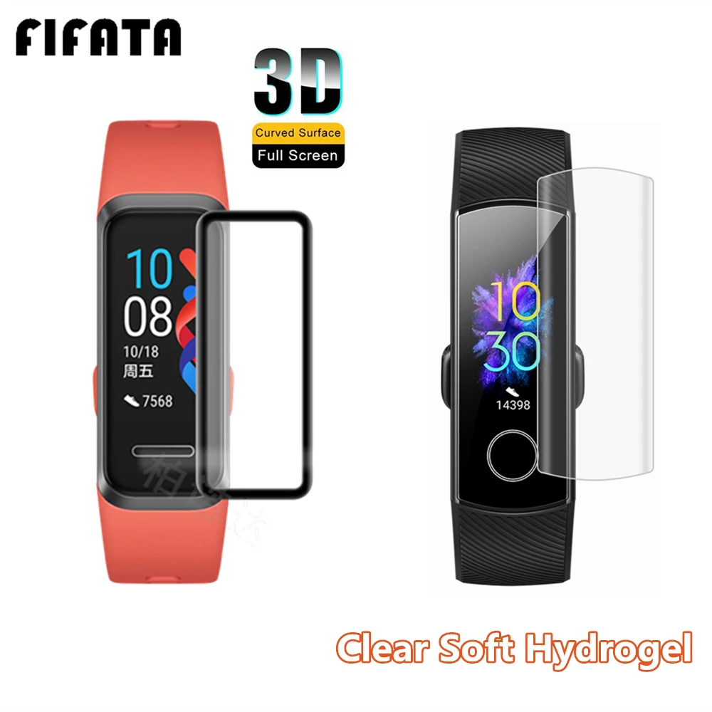 Защитная пленка для Huawei Honor Band 4 5 5i 3 Pro Гидрогелевая | Электроника
