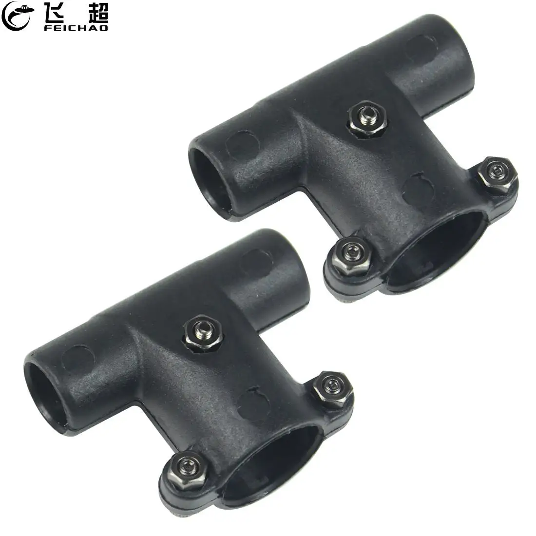 2PCS FEICHAO 16mm to 10mm Tee Joint Connector Plastic Tube Adapter Landing Gear Linker For RC FPV Multicopter Quadcopter Drone | Игрушки и