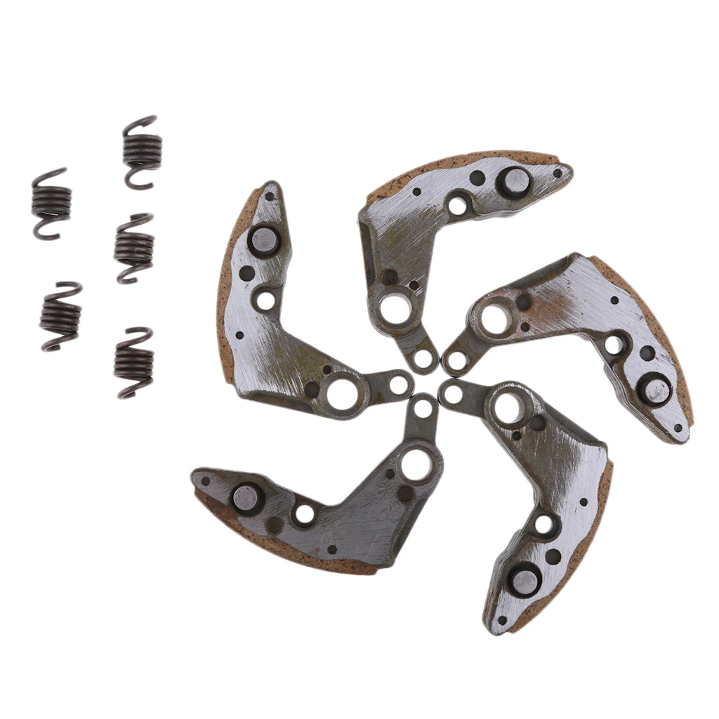 5Pcs Engine Clutch Pads + 5Pcs Clutch Spring for CFmoto CF500 ATV UTV Parts