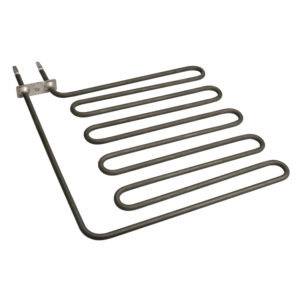 2500W 220V 5U Oven Heater Element Sauna Heating Element,Green 304SUS Straight Heater Pipe,Tubular Air Heater by Annealing 2