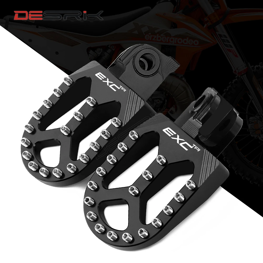 Подножки для мотоцикла с ЧПУ DESRIK подножки педалей KTM EXC 1998 2015 2016 аксессуары