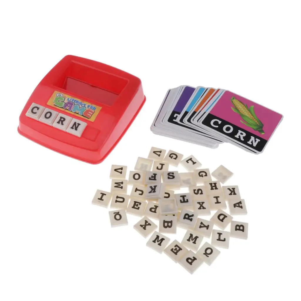 Kid Jigsaw Puzzles Alphabet Cards ABC Letter A To Z Education Learning Words