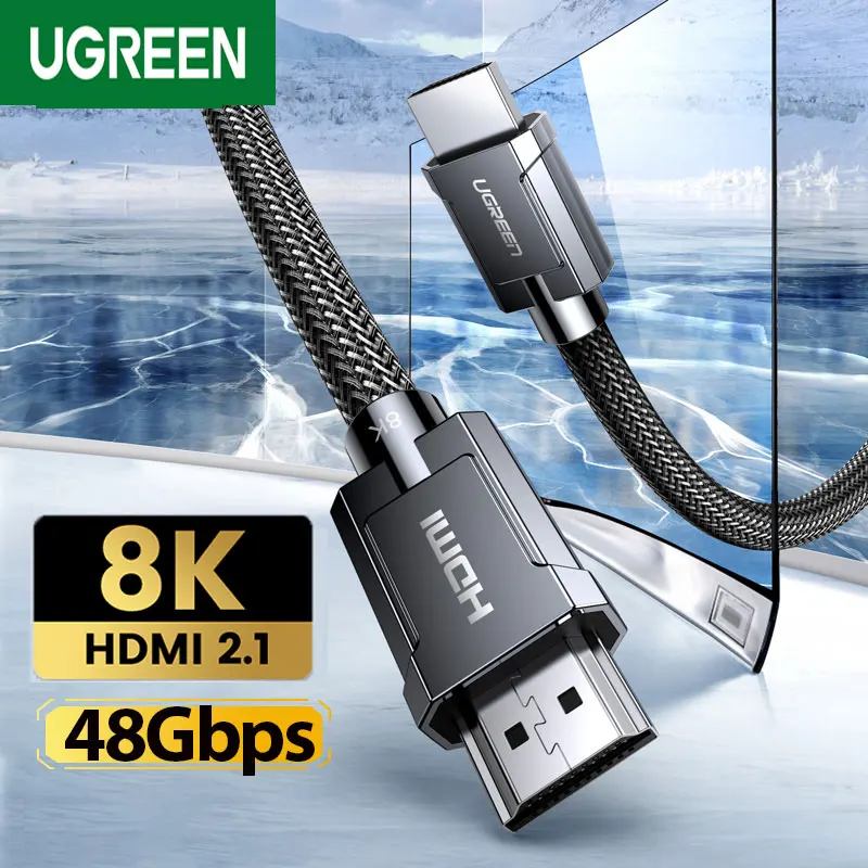 Кабель Ugreen HDMI2.1 8K 4K 120 Гц 48 Гбит/с | Электроника