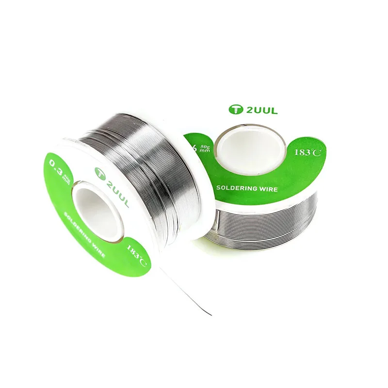 Tin Wire Rosin Core Solder Wire 0.3mm 0.6mm 100M 50g For Electrical Soldering