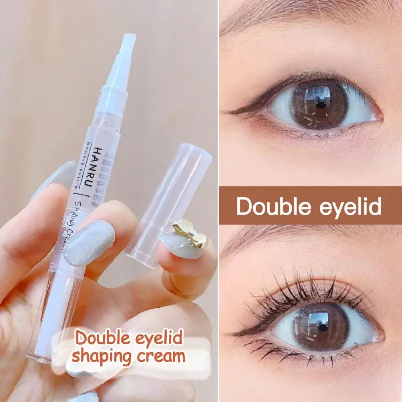 Double Eyelids Styling Shaping Cream Big Eye Transparent Invisible Waterproof Glue Professional Long Lasting Lift Eyes | Красота и