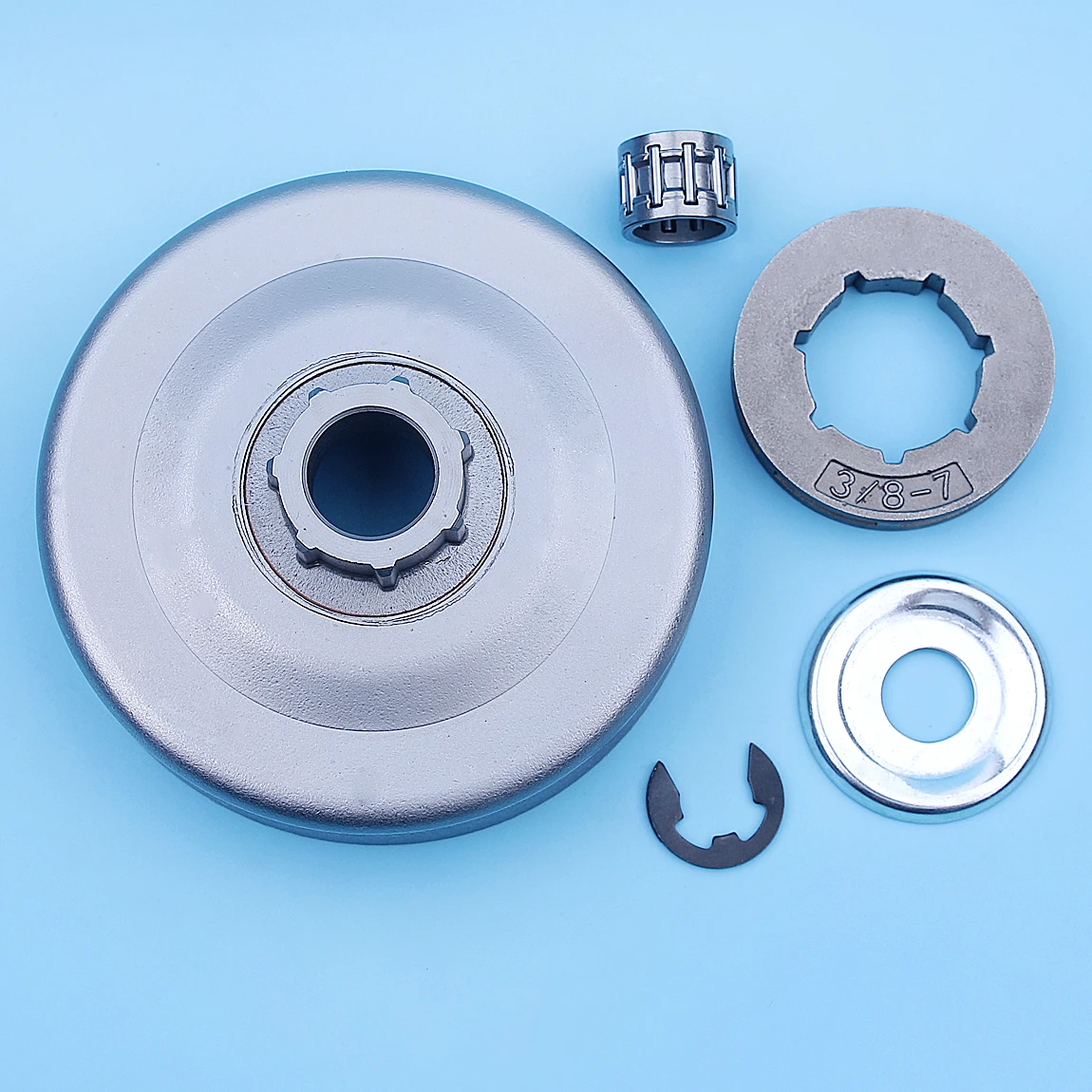 3/8 Sprocket Rim Clutch Drum For 026 MS260 PRO Stihl MS261 MS240 024 Chainsaws 3/8 Sprocket Rim Clutch Drum For 026 MS260 PRO Stihl MS261 MS240 024 Chainsaws