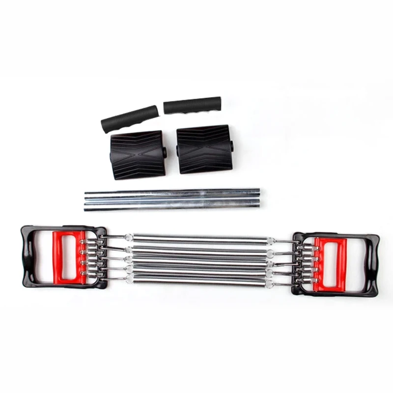Chest Expander Spring Men Tension Puller Fitness Stainless Steel Muscles Exercise Resistance Bands