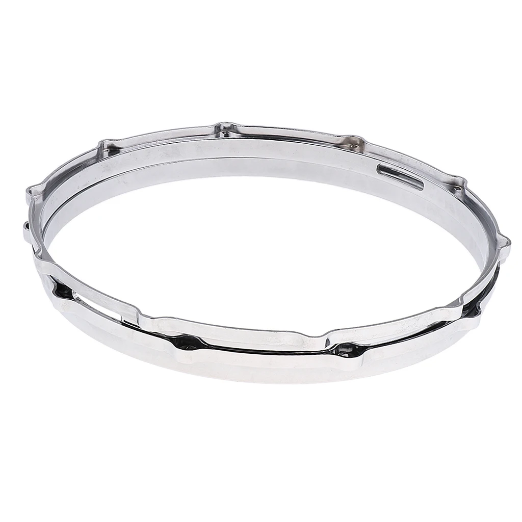 2pcs 14inch Snare Drum Hoop Ring Rim Percussion Instrument Parts Accessories