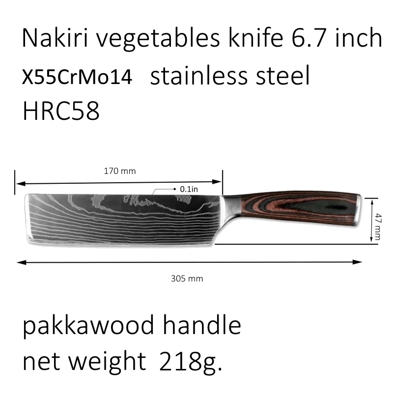 NEW-Nakiri-Knife-Damascus-Laser-Pattern-Japanese-Kitchen-knives-Cleaver-Vegetables-Slicing-Cooking-Tools-Credit-Card