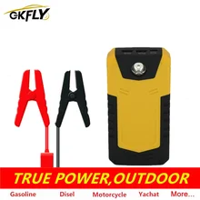 GKFLY 12000mAh Car Jump Starter 12V Portable Starting Device Power Bank Car Battery Charger Petrol Diesel Booster CE