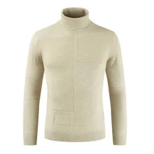^#Cheap 2019 High Quality Warm Turtleneck Sweater Men Fashion Solid Knitted Mens Sweaters Casual Slim Pullover Male Double Collar Tops ^#Cheap 2019 High Quality Warm Turtleneck Sweater Men Fashion Solid Knitted Mens Sweaters Casual Slim Pullover Male Double Collar Tops
