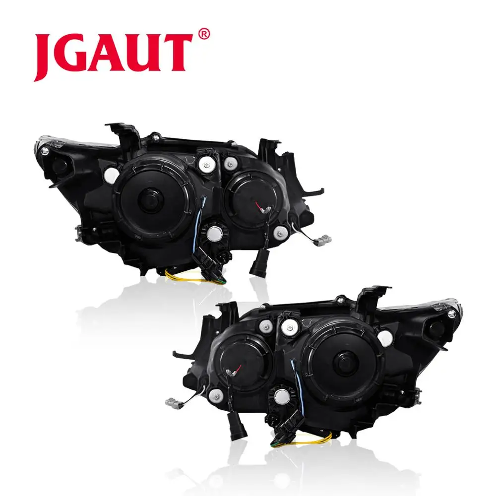 Car Assembly Head Lamp for Toyota Camry 2012 2013 LED Headlight DRL Lens Double Beam Bi-Xenon HID Q5 Whole kit