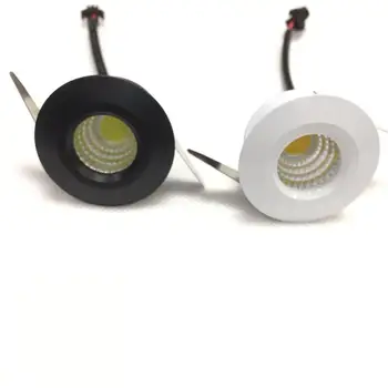 

10PCS Ac85-265v 3W WHITE COB spot Adjustable-pitch Led Down Light Energy Saving Spot Home Ceiling Downlight Mini Recessed Lamp