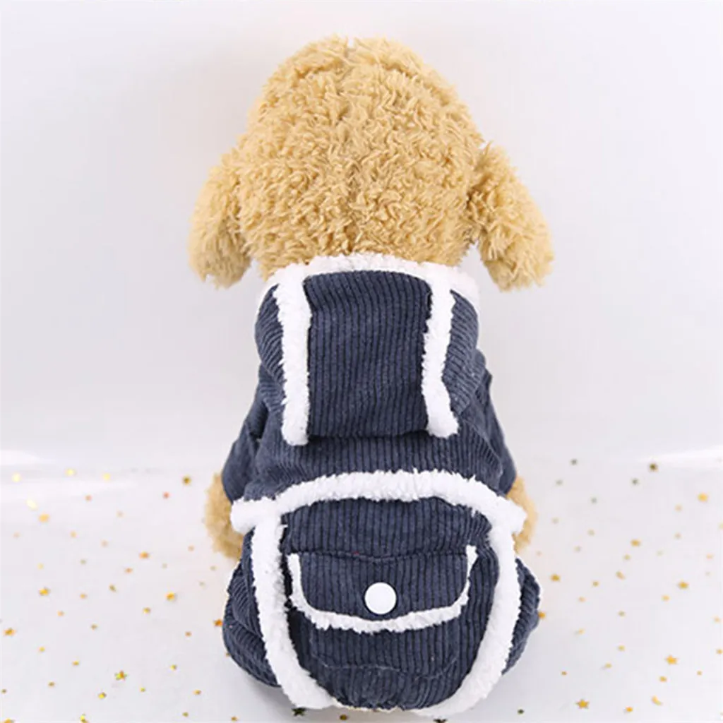 Winter Puppy Clothes Warm Down Jacket Small Dogs Hoodies For Medium Chihuahua Clothing Yorkshire 2019 |